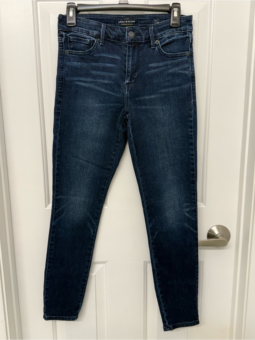 Lucky Brand Deep Indigo Skinny Jeans